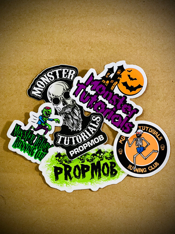 Monster Tutorials PropMob Sticker Pack