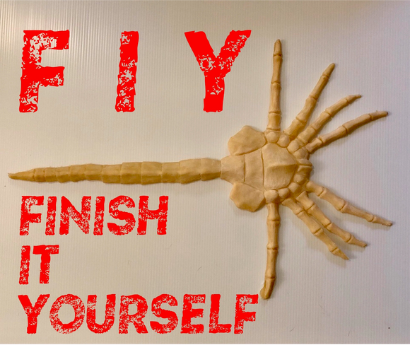 FIY - Finish-It-Yourself Latex FACEHUGGER