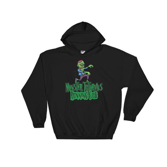 Monster Tutorials Running Club Zombie Hooded Sweatshirt