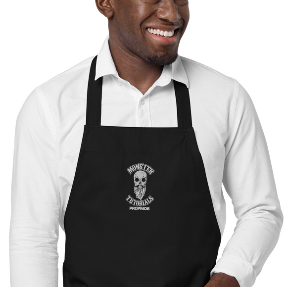 PropMob Skull Organic cotton apron